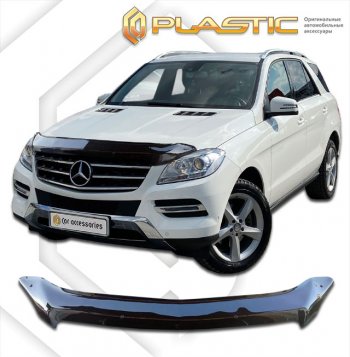 Дефлектор капота CA-Plastic Mercedes-Benz (Мерседес-Бенс) ML class (Мл)  W166 (2011-2015) W166