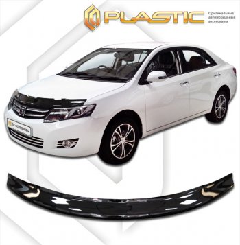 1 999 р. Дефлектор капота CA-Plastic  Zotye Z300 (2012-2018) (classic черный, без надписи)  с доставкой в г. Краснодар. Увеличить фотографию 1