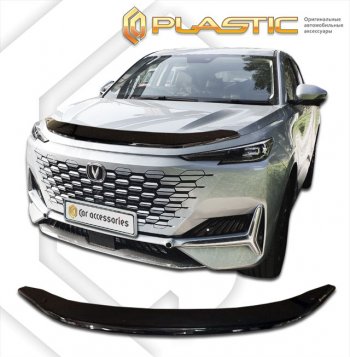 Дефлектор капота CA-Plastic Changan (Чанган) UNI-K (юник) (2020-2024)