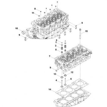 499 р. Болт крепления ГБЦ ISF 2.8 (М14х1,5-Н52х140) HAFFEN ГАЗ ГАЗель 3302 дорестайлинг шасси (1994-2002)  с доставкой в г. Краснодар. Увеличить фотографию 2