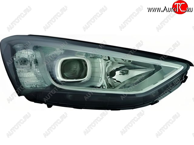 12 699 р. Правая фара (корректор, линзован) BodyParts  Hyundai Santa Fe  DM (2012-2016) дорестайлинг  с доставкой в г. Краснодар