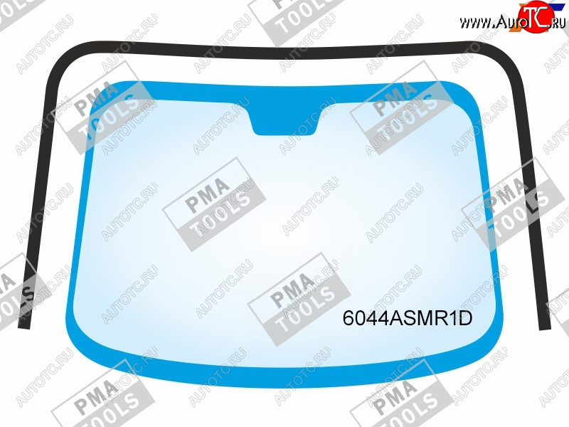 3 399 р. Молдинг лобового стекла (панорамная крыша) PMA Nissan Qashqai 1 дорестайлинг (2007-2010)  с доставкой в г. Краснодар