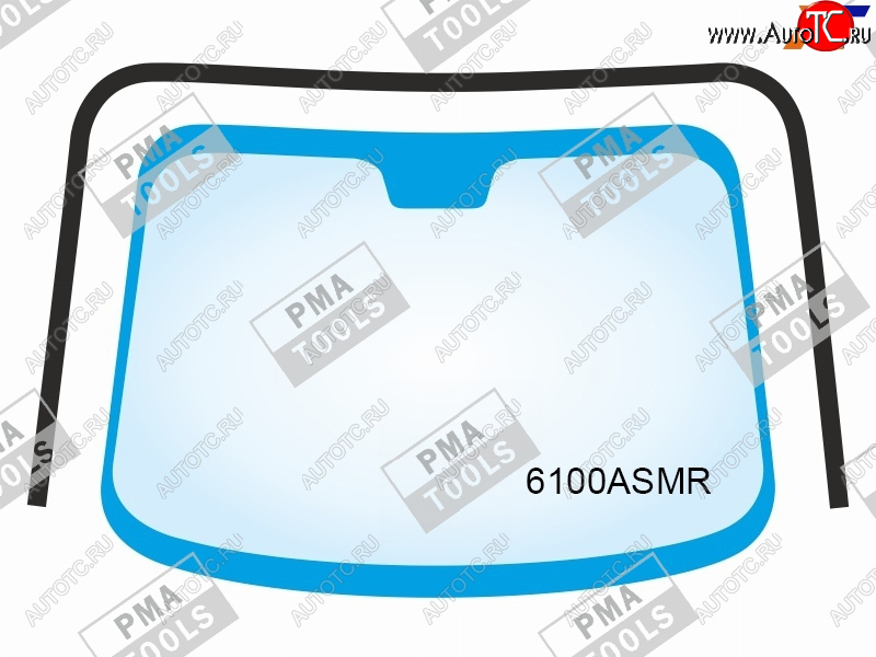 3 799 р. Молдинг лобового стекла (П-образный) PMA Nissan Murano 3 Z52 дорестайлинг (2015-2022)  с доставкой в г. Краснодар