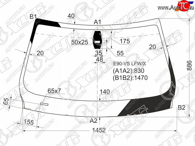 6 999 р. Стекло лобовое (Датчик дождя) XYG  BMW 3 серия ( E90,  E91) (2004-2012) седан дорестайлинг, универсал дорестайлинг, седан рестайлинг, универсал рестайлинг  с доставкой в г. Краснодар