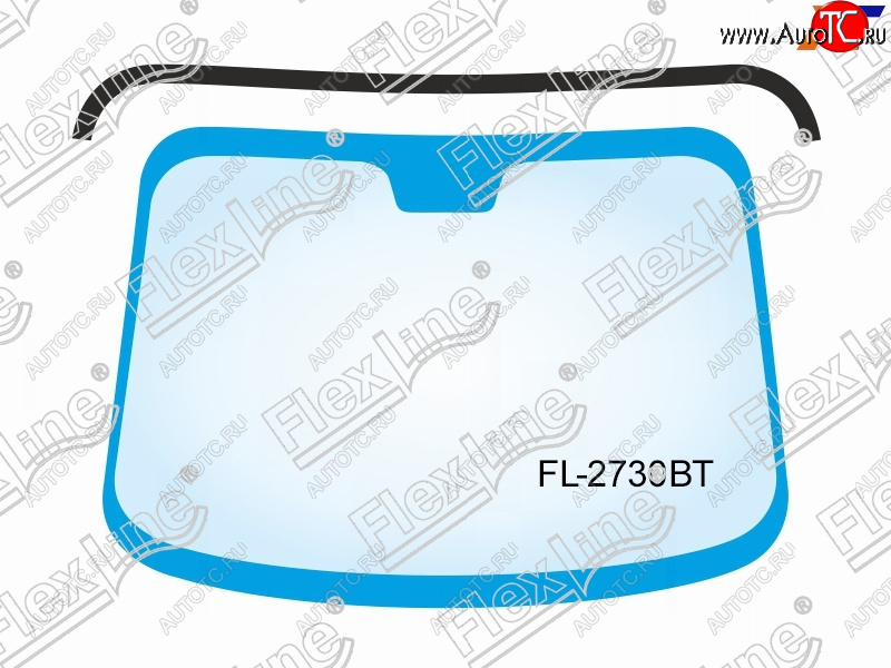 1 099 р. Молдинг лобового стекла (Сверху) FLEXLINE  BMW X5  E70 (2006-2013) дорестайлинг, рестайлинг  с доставкой в г. Краснодар