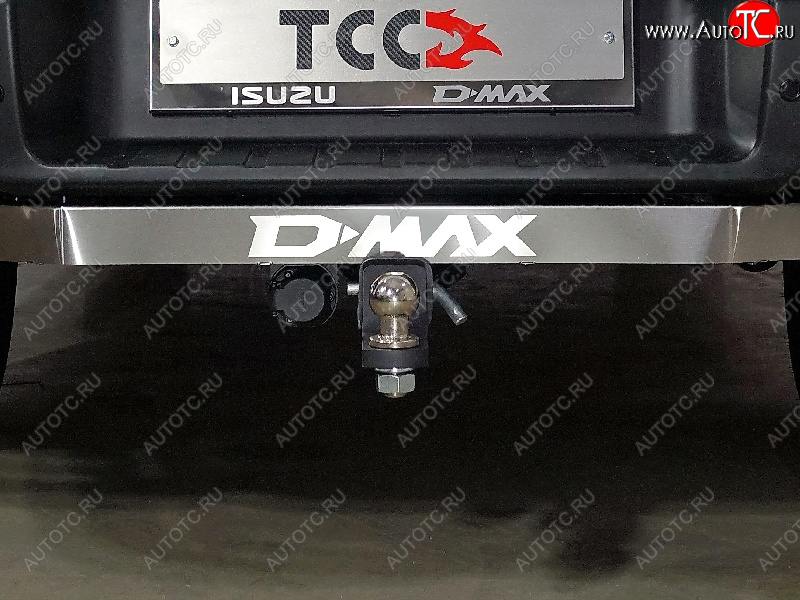 21 999 р. Фаркоп (тягово-сцепное устройство) TCC Тюнинг  Isuzu D-Max  RG (2020-2023) DoubleCab (оцинкованный, шар E, надпись D-MAX)  с доставкой в г. Краснодар