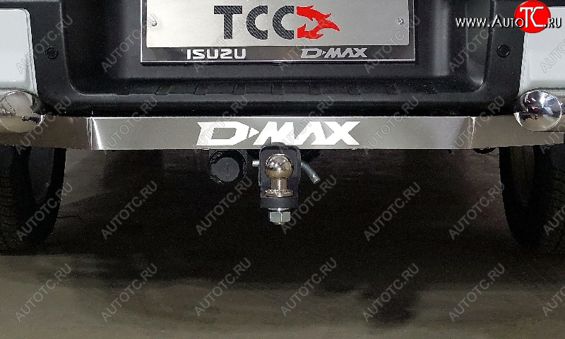 18 499 р. Фаркоп (тягово-сцепное устройство) TCC Тюнинг Isuzu D-Max RG DoubleCab (2020-2023) (шар E, надпись D-MAX)  с доставкой в г. Краснодар