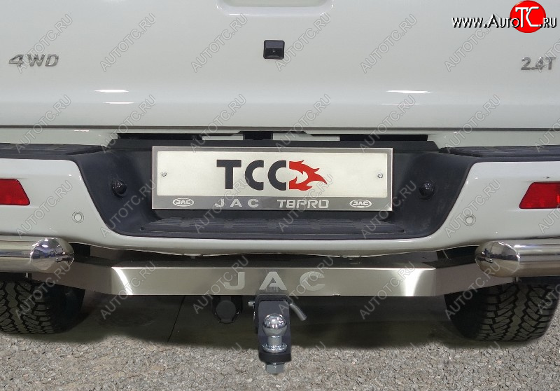 21 549 р. Фаркоп (тягово-сцепное устройство) TCC Тюнинг  JAC T6 - T8 PRO (оцинкованный, шар E, надпись JAC)  с доставкой в г. Краснодар