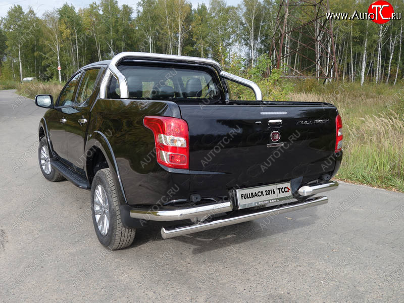 55 999 р. Защита кузова d76,1 мм (только для кузова) ТСС Тюнинг Fiat Fullback (2016-2018) (нержавейка)  с доставкой в г. Краснодар