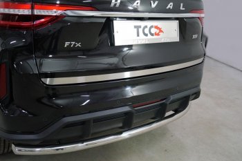 Накладка на заднюю дверь, ТСС Тюнинг Haval (Хавал) H7 (Н7) (2016-2018) ()