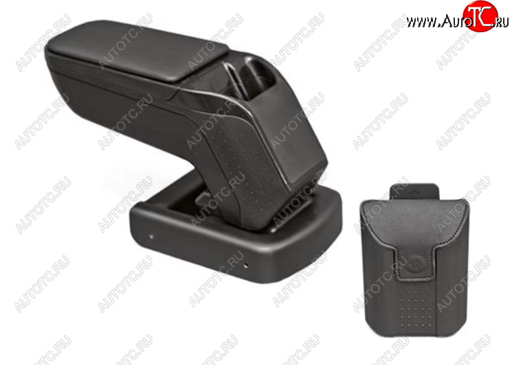 10 899 р. Подлокотник ARMSTER 2 BLACK для PEUGEOT 308 2007-2013 Пежо Peugeot 308 T7 хэтчбек 5 дв. дорестайлинг (2007-2011) (Чёрный)  с доставкой в г. Краснодар