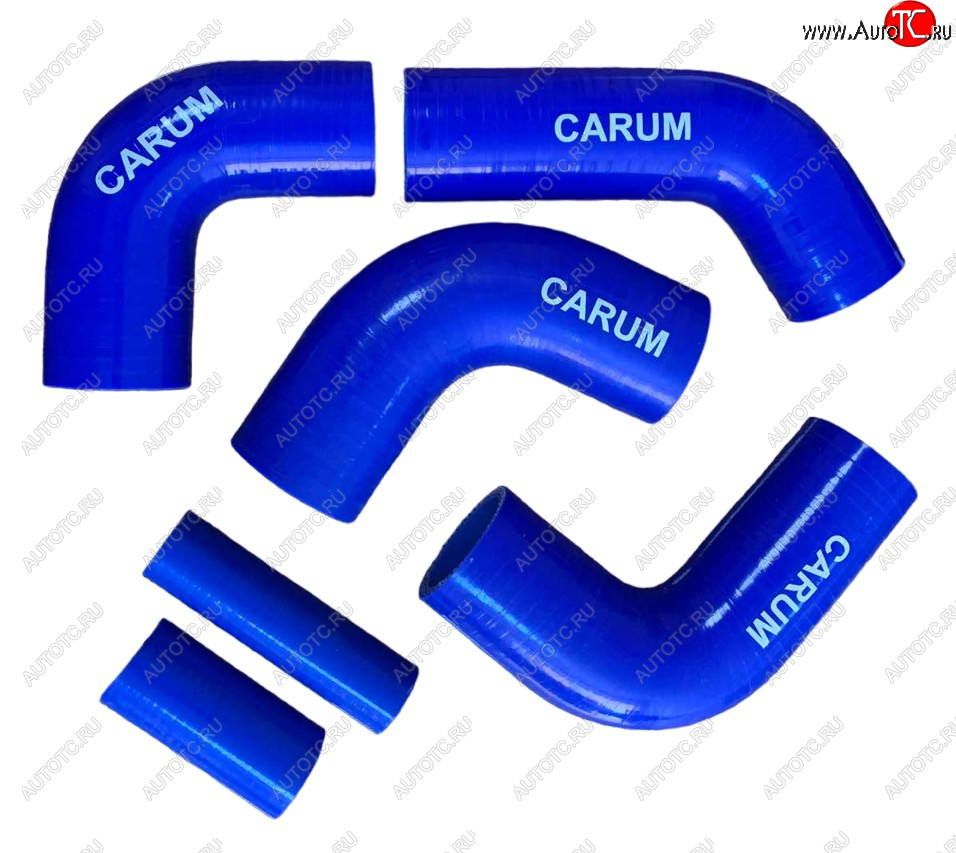 1 489 р. Комплект патрубков силиконовых радиатора дв.ЗМЗ-405 Ев-2 (6шт) помпа с электромуфтой. Толщина стенки патрубка 5 мм, армирование 4 нити CARUM  ГАЗ ГАЗель ( 3302,  3302,Бизнес) (1994-2024) дорестайлинг шасси, 1-ый рестайлинг бортовой , 2-ой рестайлинг шасси  с доставкой в г. Краснодар