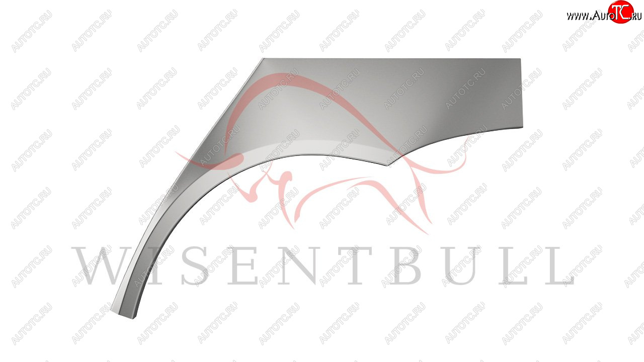 2 189 р. Левая задняя ремонтная арка (внешняя) Wisentbull  Лада Приора  2170 (2007-2018) седан дорестайлинг, седан рестайлинг  с доставкой в г. Краснодар