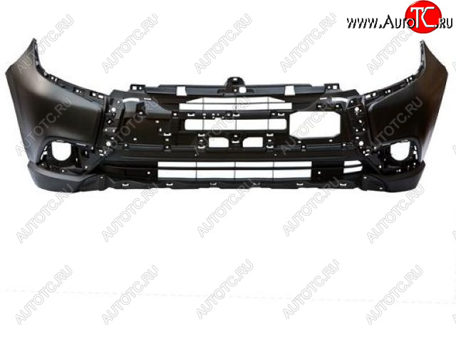 7 649 р. Передний бампер BODYPARTS Mitsubishi Outlander GF 2-ой рестайлинг (2015-2018) (неокрашенный)  с доставкой в г. Краснодар