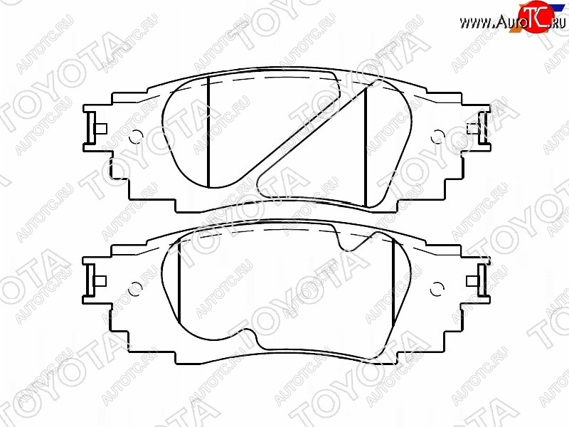 7 999 р. Колодки тормозные задние RH-LH SAT  Lexus RX350  AL20 (2015-2019), Lexus RX350L  AL20 (2017-2022), Lexus RX450  AL20 (2015-2019), Toyota Camry  XV70 (2017-2024)  с доставкой в г. Краснодар