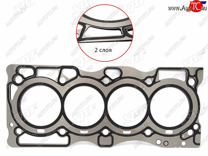 1 179 р. Прокладка ГБЦ QR20QR25DE SAT  Nissan Teana  2 J32 - X-trail  2 T31  с доставкой в г. Краснодар