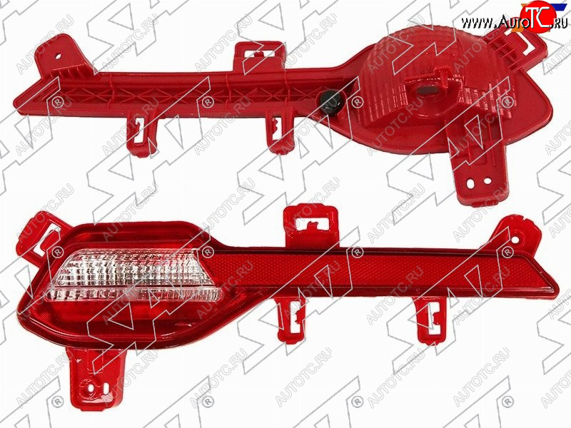 1 459 р. Правый фонарь в задний бампер SAT Hyundai Sonata LF рестайлинг (2017-2019)  с доставкой в г. Краснодар