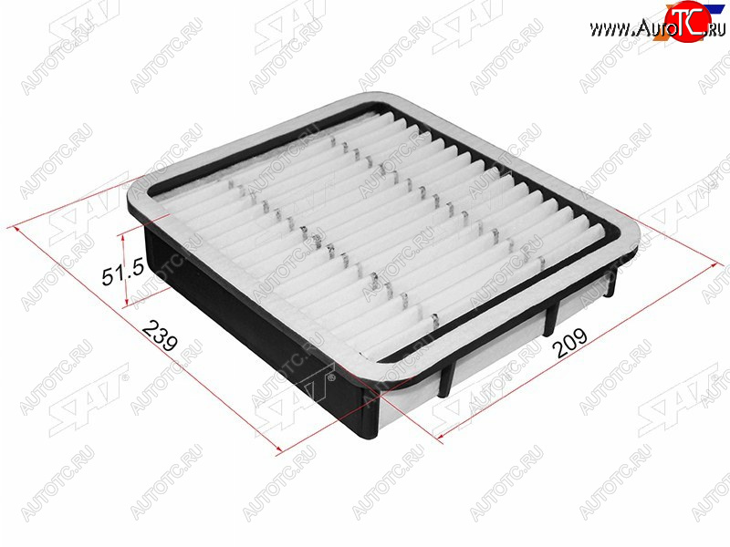 369 р. Фильтр воздушный SAT  Toyota Mark 2  Blit (2002-2007) универсал  с доставкой в г. Краснодар