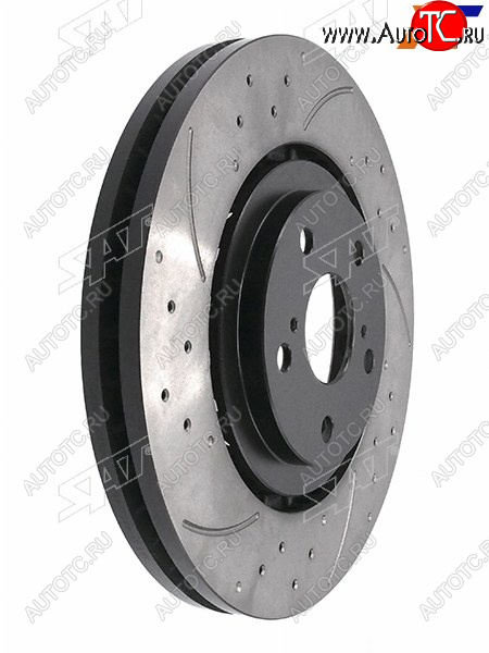 13 399 р. Комплект дисков тормозных передний перфорированные Ø 328mm SAT Lexus RX350 AL10 рестайлинг (2012-2015)  с доставкой в г. Краснодар