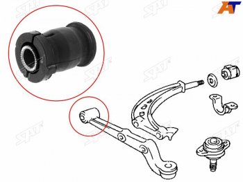 Сайлентблок переднего рычага FR SAT Toyota Estima Lucida XR10,20 дорестайлинг (1992-1995)
