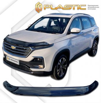 Дефлектор капота (ОАЭ) CA-Plastic Exclusive Chevrolet Captiva CN202S дорестайлинг (2018-2025)