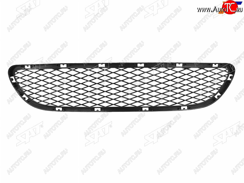 699 р. Центральная решетка переднего бампера SAT  BMW 3 серия  E90 (2008-2012) седан рестайлинг  с доставкой в г. Краснодар