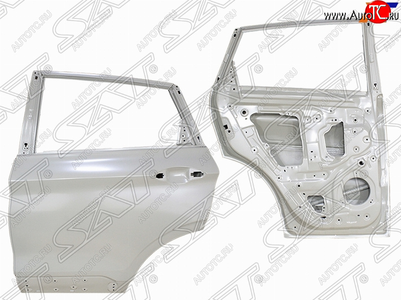 21 749 р. Дверь задняя LH SAT Geely Coolray SX11 дорестайлинг (2018-2023) (неокрашенная)  с доставкой в г. Краснодар