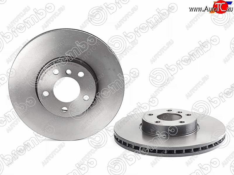 9 499 р. Диск тормозной передние Ø300 BREMBO BMW X6 F16 (2014-2020)  с доставкой в г. Краснодар