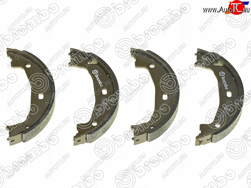 2 079 р. Колодки барабанные задние RH-LH SAT  BMW 1 серия  E87 - 3 серия ( E46,  E90,  F30)  с доставкой в г. Краснодар