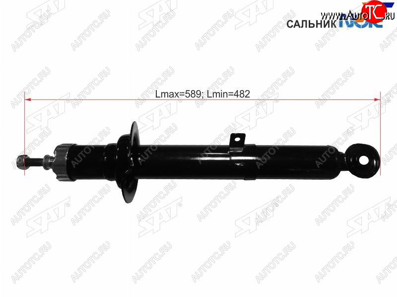 3 999 р. Стойка передняя RH SAT Toyota Mark X X130 дорестайлинг (2009-2012)  с доставкой в г. Краснодар