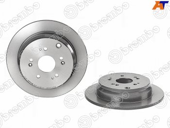 Задний тормозной диск BREMBO Honda CR-V (RD4,RD5,RD6,RD7,RD9 ,  RE1,RE2,RE3,RE4,RE5,RE7,  RM1,RM3,RM4,  RW,RT), Odyssey (RC4, RC1, RC2), StepWagon (5 RP1,RP2, RP3, RP4,  5 RP1,RP2, RP3, RP4, RP5)