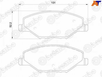 Колодки тормозные FR SAT  Skoda (Шкода) Rapid (Рапид) ( NH3,  NH1,  MK2) (2012-2024), Volkswagen (Волксваген) Polo (Поло)  5 (2009-2020)