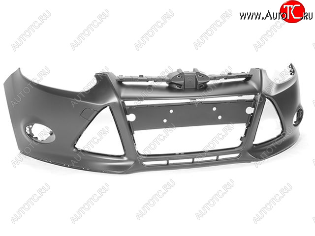 1 899 р. Передний бампер BODYPARTS Ford Focus 3 седан дорестайлинг (2011-2015) (неокрашенный)  с доставкой в г. Краснодар