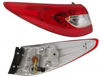 Фонарь задний левый (внешний, LED) SAT Hyundai (Хюндаи) IX35 (ИX35)  LM (2009-2013) LM дорестайлинг