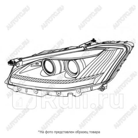 7 249 р. Правая фара (корректор, линзован) BodyParts  Skoda Octavia  A5 (2008-2013) лифтбэк рестайлинг  с доставкой в г. Краснодар