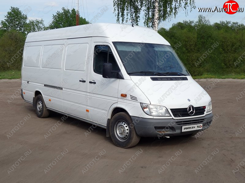 10 199 р. Защита порогов задняя 42,4 мм ТСС Тюнинг  Mercedes-Benz Sprinter  W905 (2000-2006) рестайлинг  с доставкой в г. Краснодар