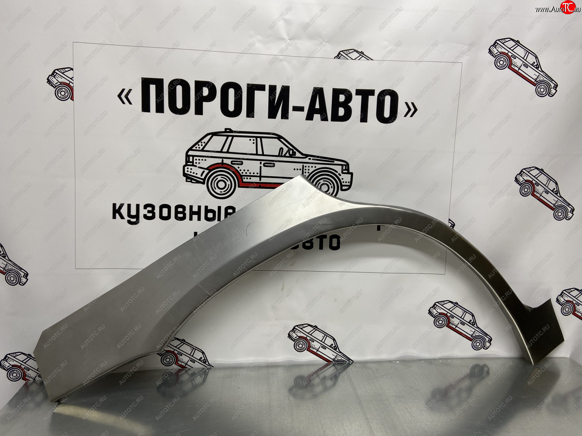 4 299 р. Комплект ремонтных внешних арок Пороги-Авто  Toyota Highlander  XU20 (2000-2007) дорестайлинг, рестайлинг (Холоднокатаная сталь 0,8 мм)  с доставкой в г. Краснодар