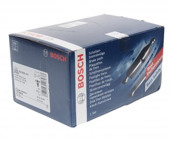 2 449 р. Колодки тормозные передние (4шт.) BOSCH Peugeot 308 T7 универсал дорестайлинг (2007-2011)  с доставкой в г. Краснодар. Увеличить фотографию 2