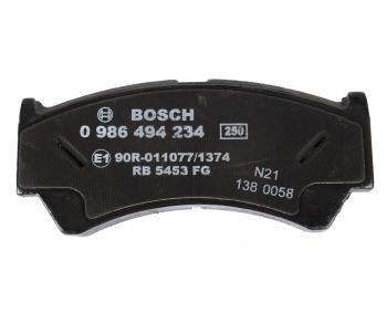 3 099 р. Колодки тормозные передние (4шт.) BOSCH Suzuki Baleno (2002-2007)  с доставкой в г. Краснодар. Увеличить фотографию 2