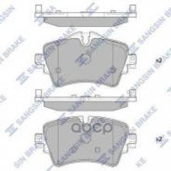 Колодки тормозные передние (4шт.) SANGSIN Mini Cooper 2 (2001-2006)