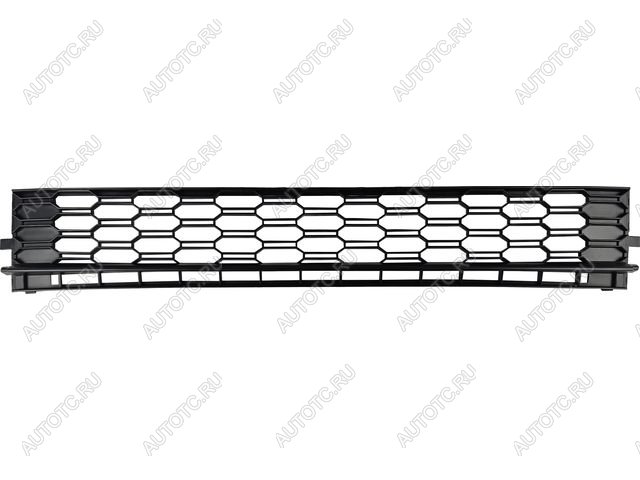 1 159 р. Центральная решетка переднего бампера (пр-во Китай) BODYPARTS  Skoda Rapid  NH3 (2017-2020) рестайлинг лифтбэк  с доставкой в г. Краснодар