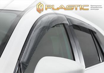 2 199 р. Дефлектор окон CA-Plastic  Toyota Yaris Cross  XP210 (2020-2023) дорестайлинг (Серия Art графит)  с доставкой в г. Краснодар. Увеличить фотографию 1