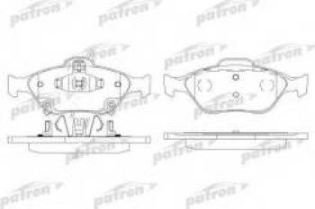 Колодки тормозные передние (4шт.) PATRON Toyota (Тойота) Yaris (Ярис)  XP90 (2006-2011) XP90 седан дорестайлинг, рестайлинг, хэтчбэк 3 дв., рестайлинг, хэтчбэк 5 дв., седан рестайлинг