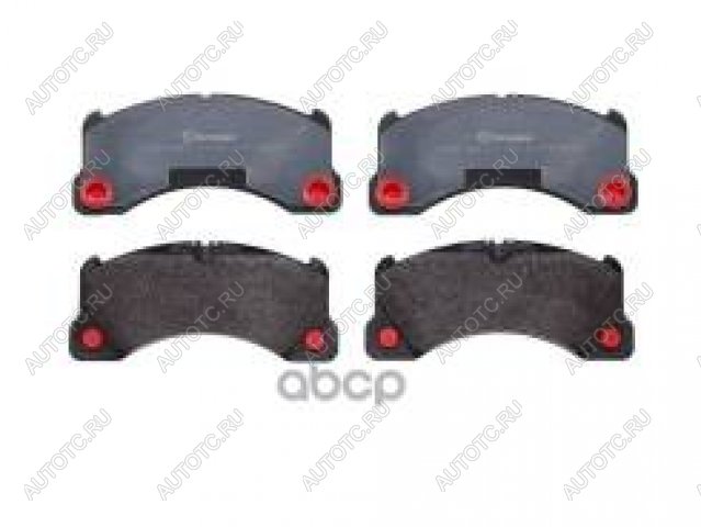 18 499 р. Колодки тормозные передние (4шт.) BREMBO  Porsche Cayenne ( 957,  958,  PO536) (2007-2024), Porsche Panamera ( 970,  971) (2009-2024), Volkswagen Touareg ( NF,  CR) (2010-2024)  с доставкой в г. Краснодар