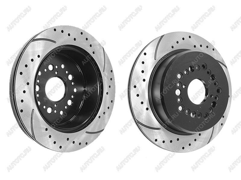 7 999 р. Диск тормозной задний перфорированный Ø274mm SAT  Toyota Chaser (1996-2001)  с доставкой в г. Краснодар