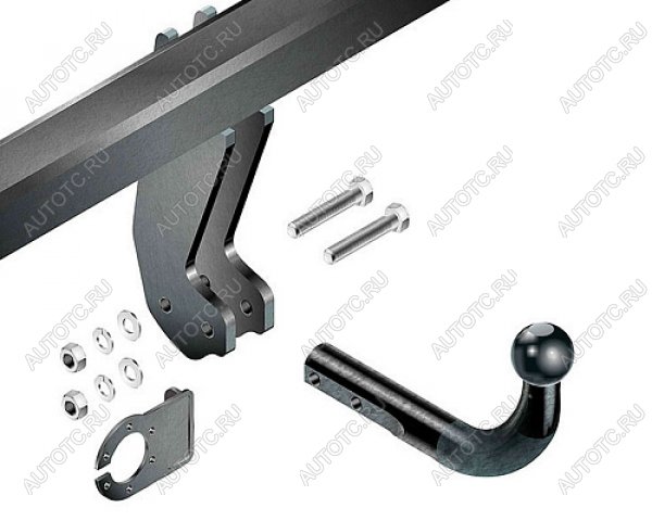 22 699 р. Фаркоп (подходит для (D40) tubular bumper) Auto-Hak Nissan Navara 2 D40 дорестайлинг (2004-2010) (стальной, шар A (F20))  с доставкой в г. Краснодар