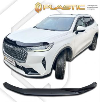 Дефлектор капота CA-Plastic Haval (Хавал) H6 Coupe (Н) (2020-2022) рестайлинг