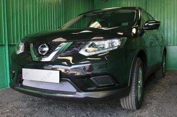 Защита радиатора (низ) Стандарт Nissan (Нисан) X-trail (Х-трейл)  3 T32 (2013-2018) 3 T32 дорестайлинг