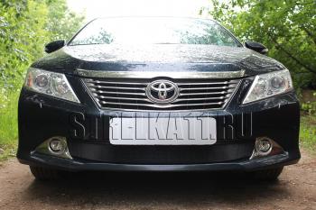 Защита радиатора Стрелка11 Стандарт Toyota (Тойота) Camry (Камри)  XV50 (2011-2014) XV50 дорестайлинг