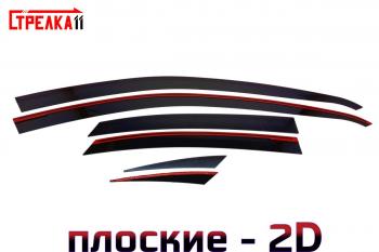 Дефлекторы окон 2D Стрелка11 Kaiyi Е5 (2021-2025)